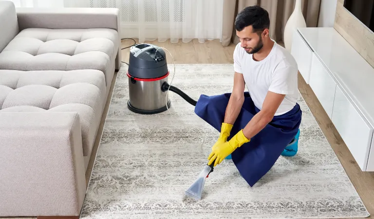 Clean Carpets Before Bond Inspection