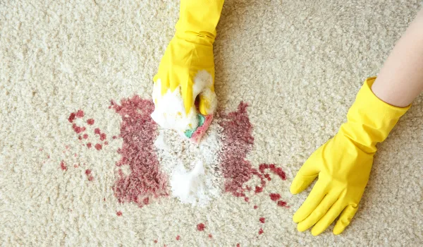 Tackle Stains on the Carpet Immediately