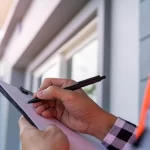 inspecting the building or house by using checklist before handing it over to the landlord